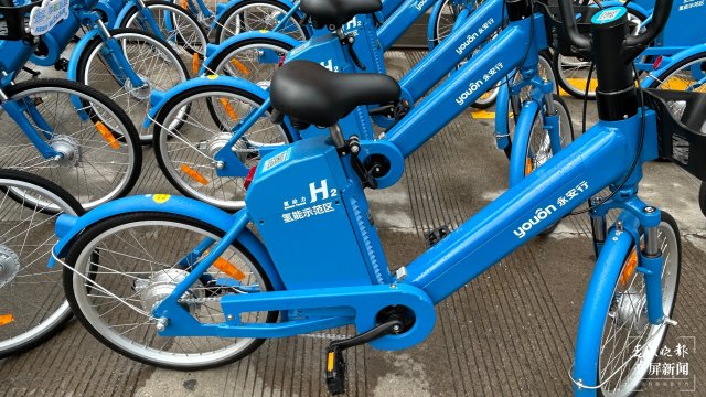 首批在麗江投放500輛,氫能自行車來了 首批在麗江投放500輛,氫能自行車來了